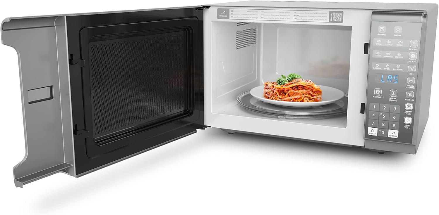 Micro-ondas Electrolux MI41S 31L Inox Painel Integrado Tira Odor 9 Micro-ondas Electrolux MI41S 31L Inox Painel Integrado Tira Odor - Imagem 9