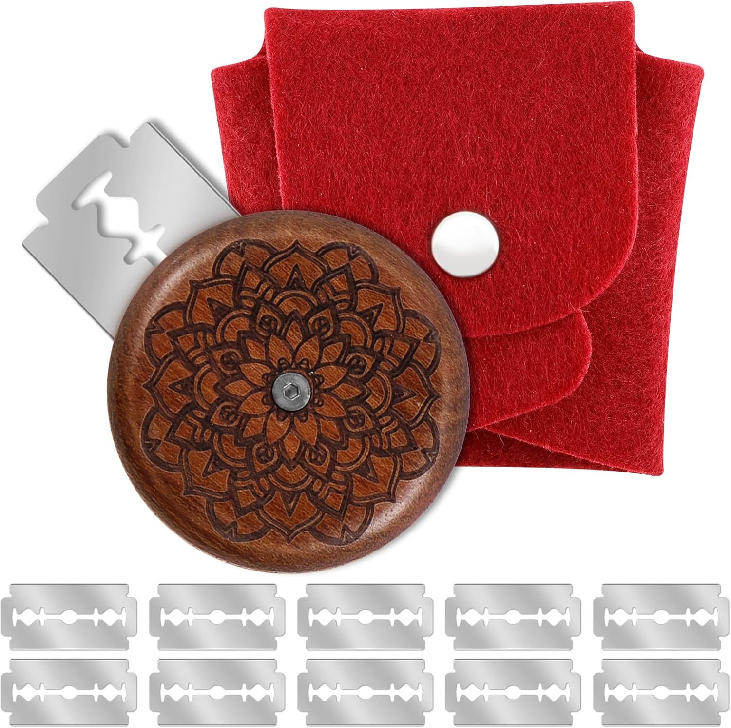 Ferramenta de Pontuação de Massa de Pão SAEHAEYEE Modelo 5cm com Lâminas 3 Ferramenta de Pontuação de Massa de Pão SAEHAEYEE Modelo 5cm com Lâminas - Imagem 3