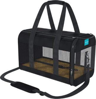 Bolsa Transporte Pet Duke e Dixie para Viagem de Avião 10kg