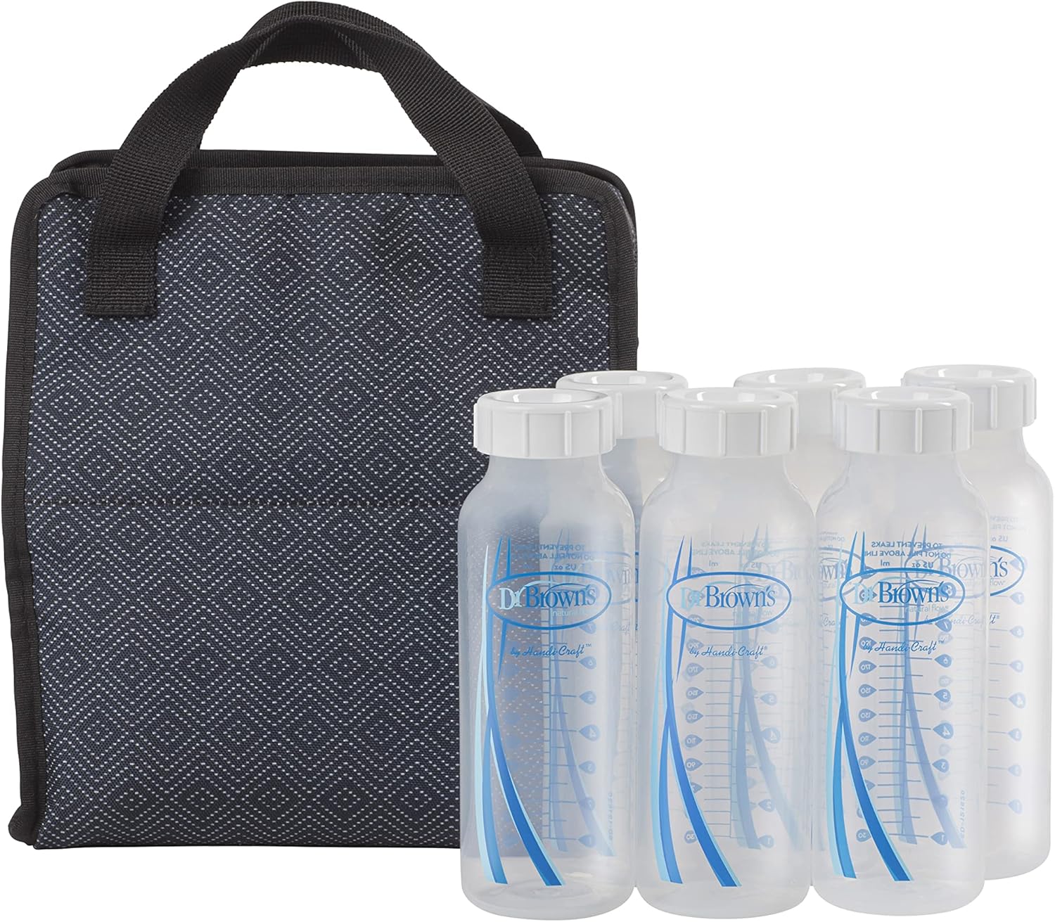 Bolsa Térmica Dr. Brown's AC226-WEB para 6 Mamadeiras Preta 11 Bolsa Térmica Dr. Brown's AC226-WEB para 6 Mamadeiras Preta - Imagem 11