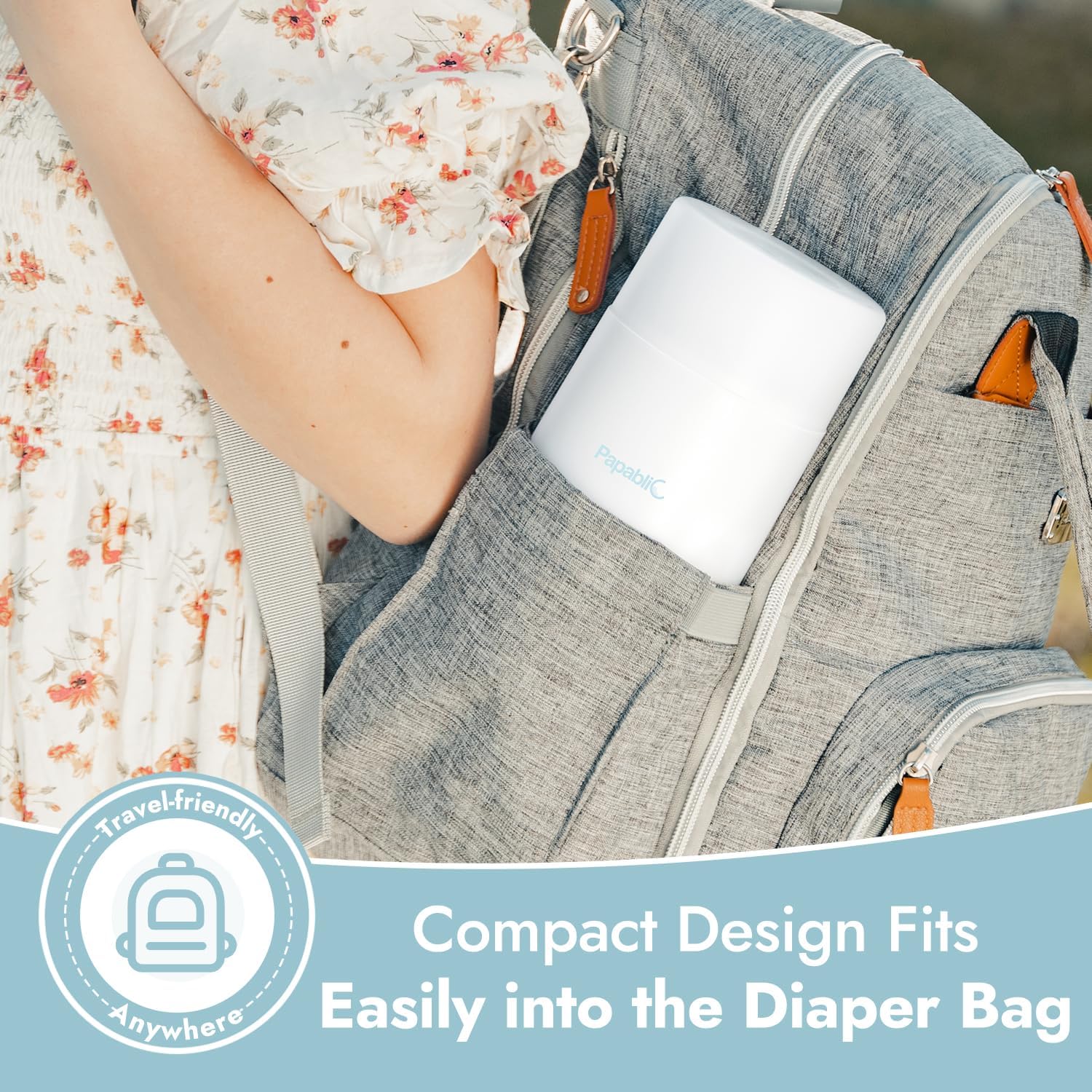 Aquecedor de Mamadeira Portátil Papablic Plus para Viagem 4 Aquecedor de Mamadeira Portátil Papablic Plus para Viagem - Imagem 4