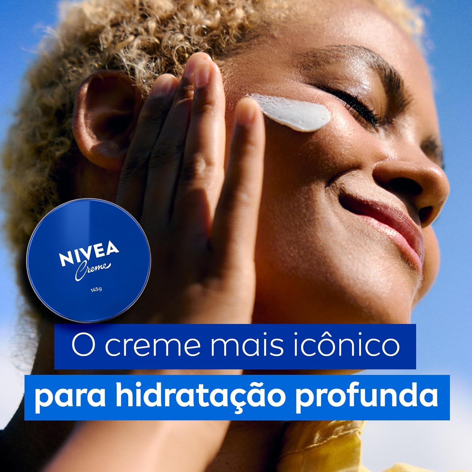 Creme Hidratante NIVEA Lata 145g Hidratação Profunda Corporal 2 Creme Hidratante NIVEA Lata 145g Hidratação Profunda Corporal - Imagem 2
