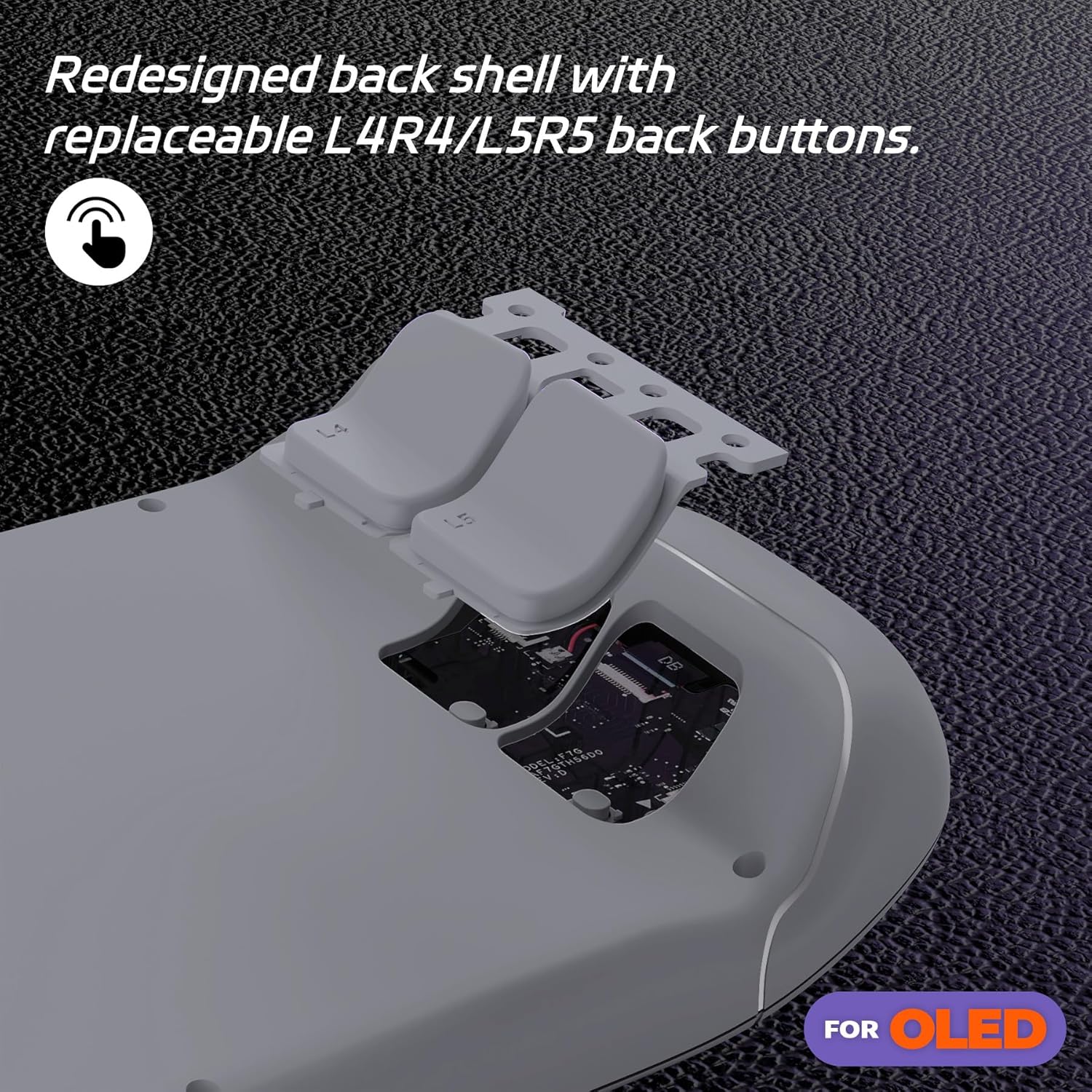 Carcaça e Botões eXtremeRate Steam Deck OLED New Hope Cinza 6 Carcaça e Botões eXtremeRate Steam Deck OLED New Hope Cinza - Imagem 6