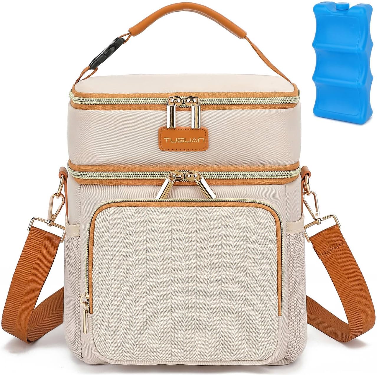 Bolsa Térmica TUGUAN Double Layer para Leite Materno Portátil 9 Bolsa Térmica TUGUAN Double Layer para Leite Materno Portátil - Imagem 9