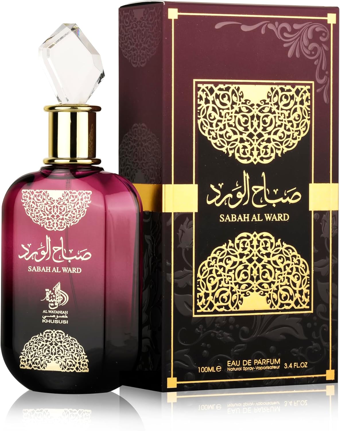 Perfume Feminino Al Wataniah Sabah Al Ward EDP 100ml 1 Perfume Feminino Al Wataniah Sabah Al Ward EDP 100ml