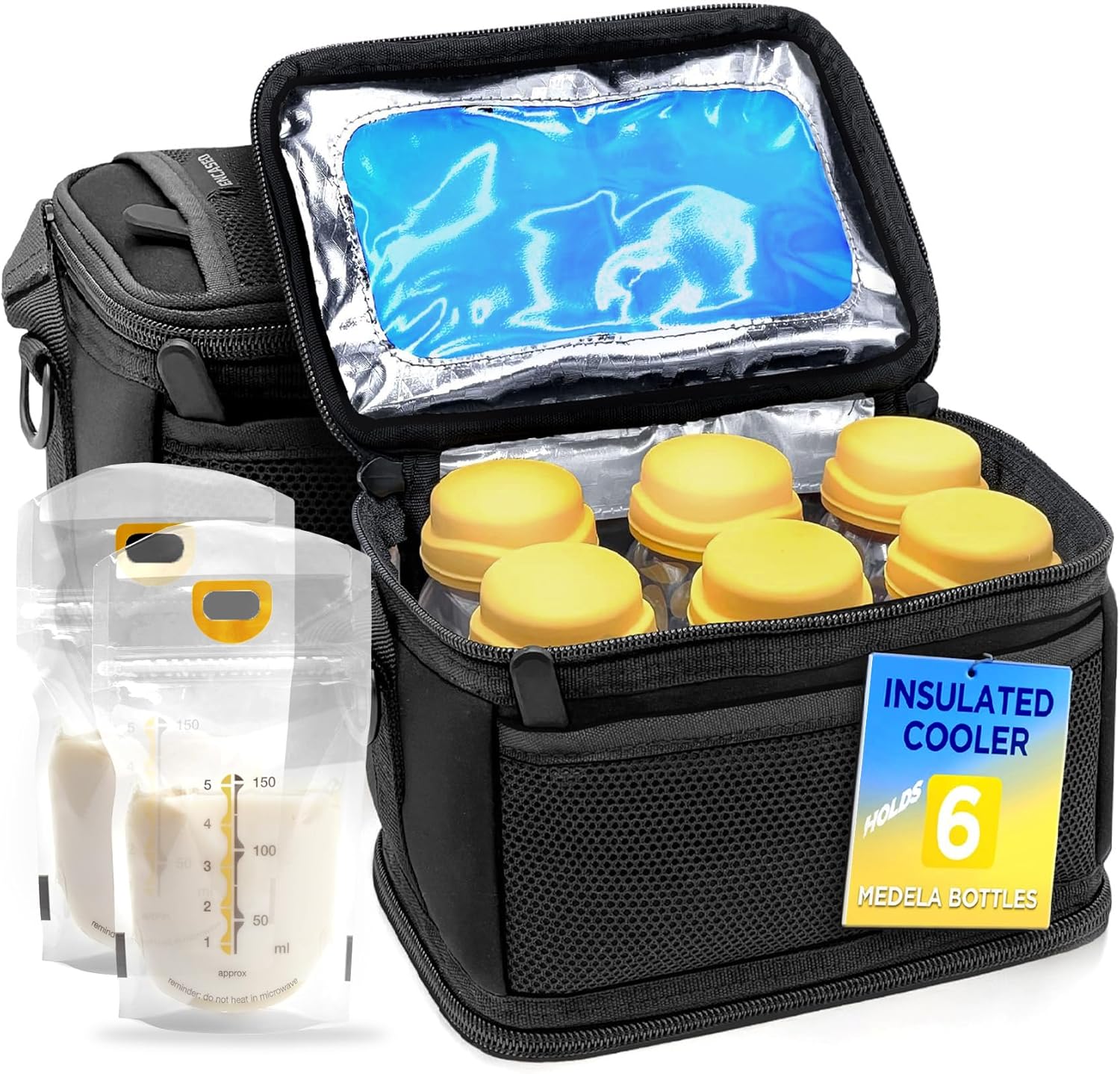 Bolsa Térmica para Leite Materno ENCASED Breastmilk Cooler Bag 1 Bolsa Térmica para Leite Materno ENCASED Breastmilk Cooler Bag