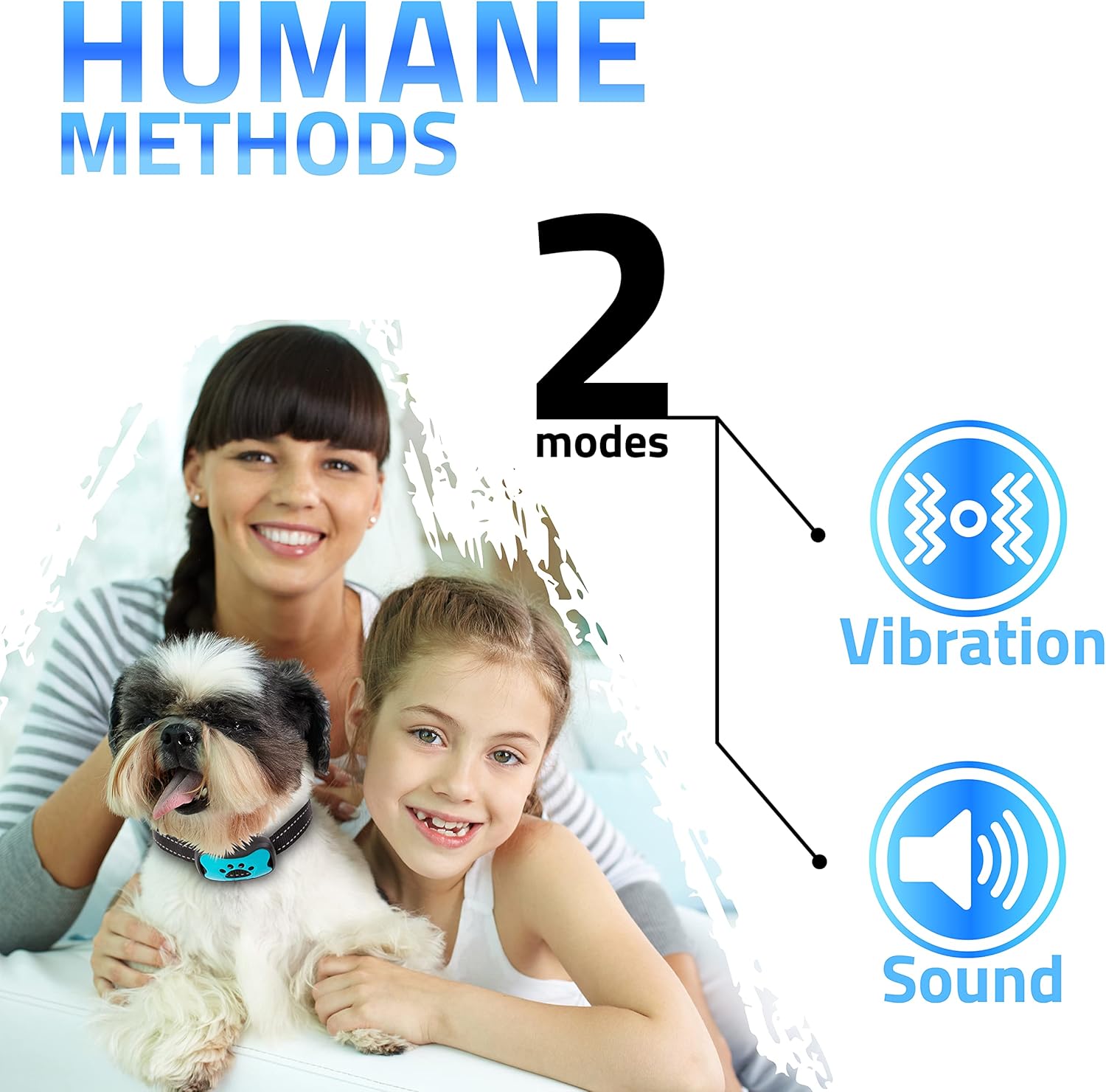 Coleira Anti-Latido PawPets Recarregável para Cães 2 Unidades 5 Coleira Anti-Latido PawPets Recarregável para Cães 2 Unidades - Imagem 5