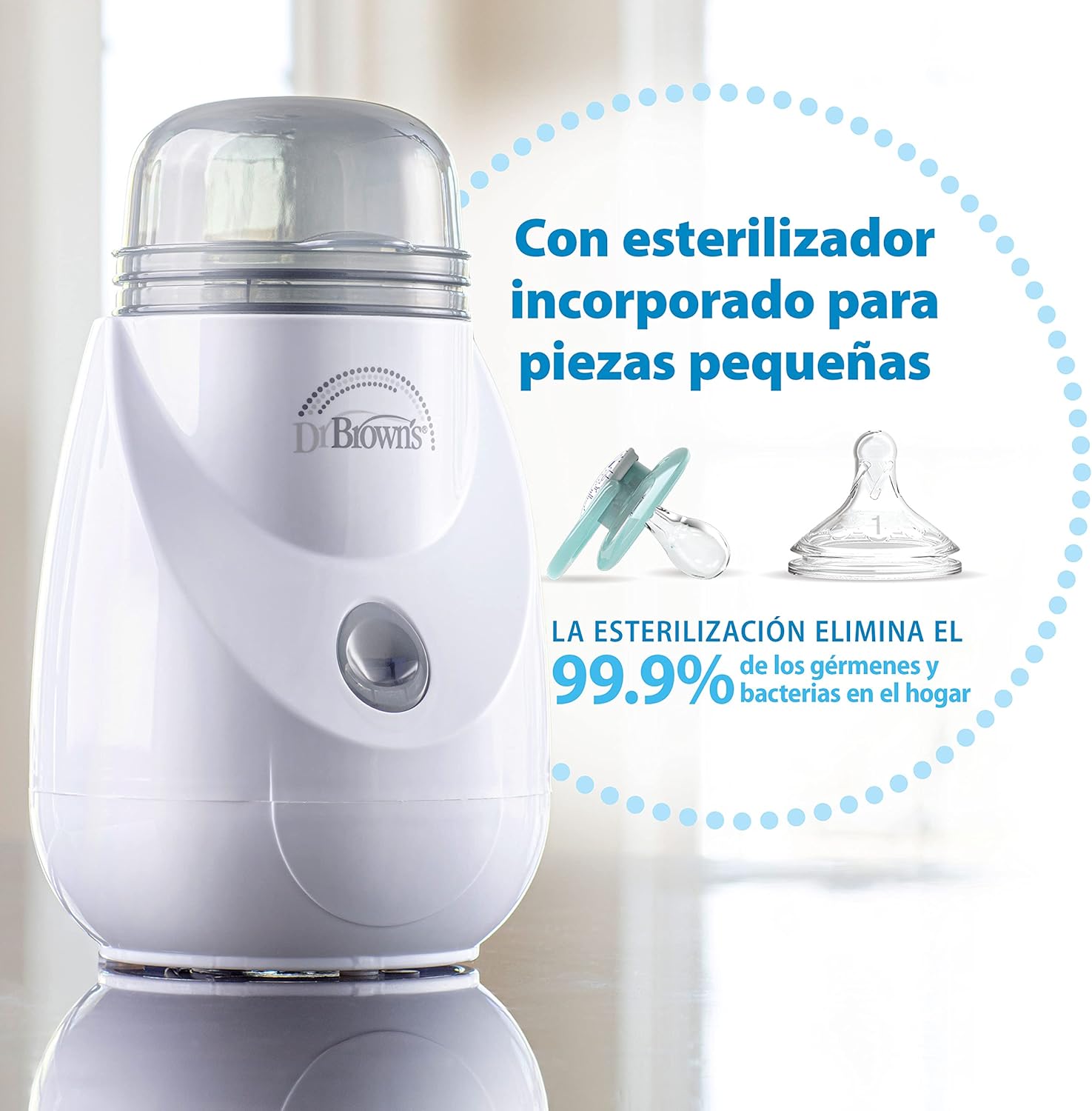 Aquecedor de Mamadeiras Dr. Brown's AC184 Rápido e Eficiente 18 Aquecedor de Mamadeiras Dr. Brown's AC184 Rápido e Eficiente - Imagem 18