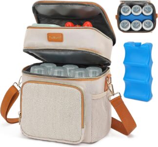 Bolsa Térmica TUGUAN Double Layer para Leite Materno Portátil