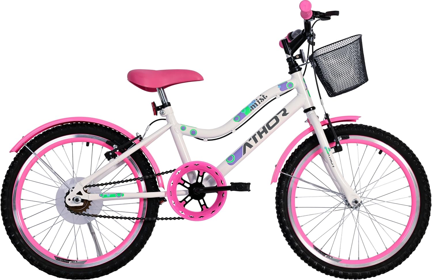 Bicicleta Athor Mist Aro 20 Feminina Infantil Confortável 1 Bicicleta Athor Mist Aro 20 Feminina Infantil Confortável