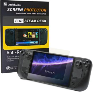 Protetor de Tela Luck&Link Steam Deck AR Antirreflexo 3 Unidades