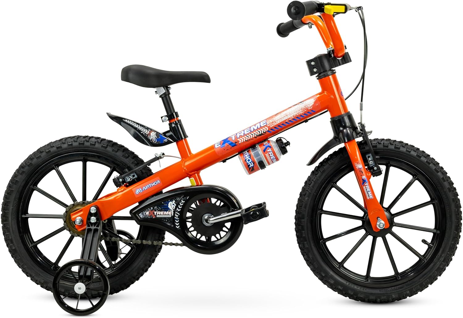 Bicicleta Infantil Nathor Extreme Aro 16 com Rodinhas Laterais 2 Bicicleta Infantil Nathor Extreme Aro 16 com Rodinhas Laterais - Imagem 2