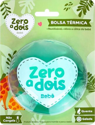 Bolsa Térmica Bebê Zero a Dois 6440 Alívio de Cólicas Verde