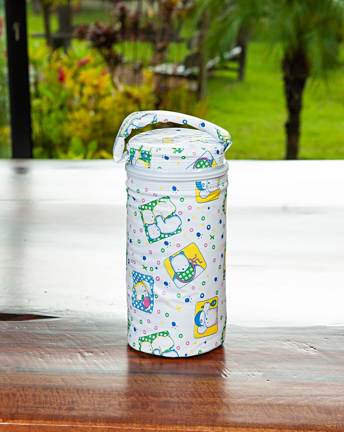 Porta Mamadeira Térmico Bebê Infantil Impermeável Urso Amarelo 3 Porta Mamadeira Térmico Bebê Infantil Impermeável Urso Amarelo - Imagem 3