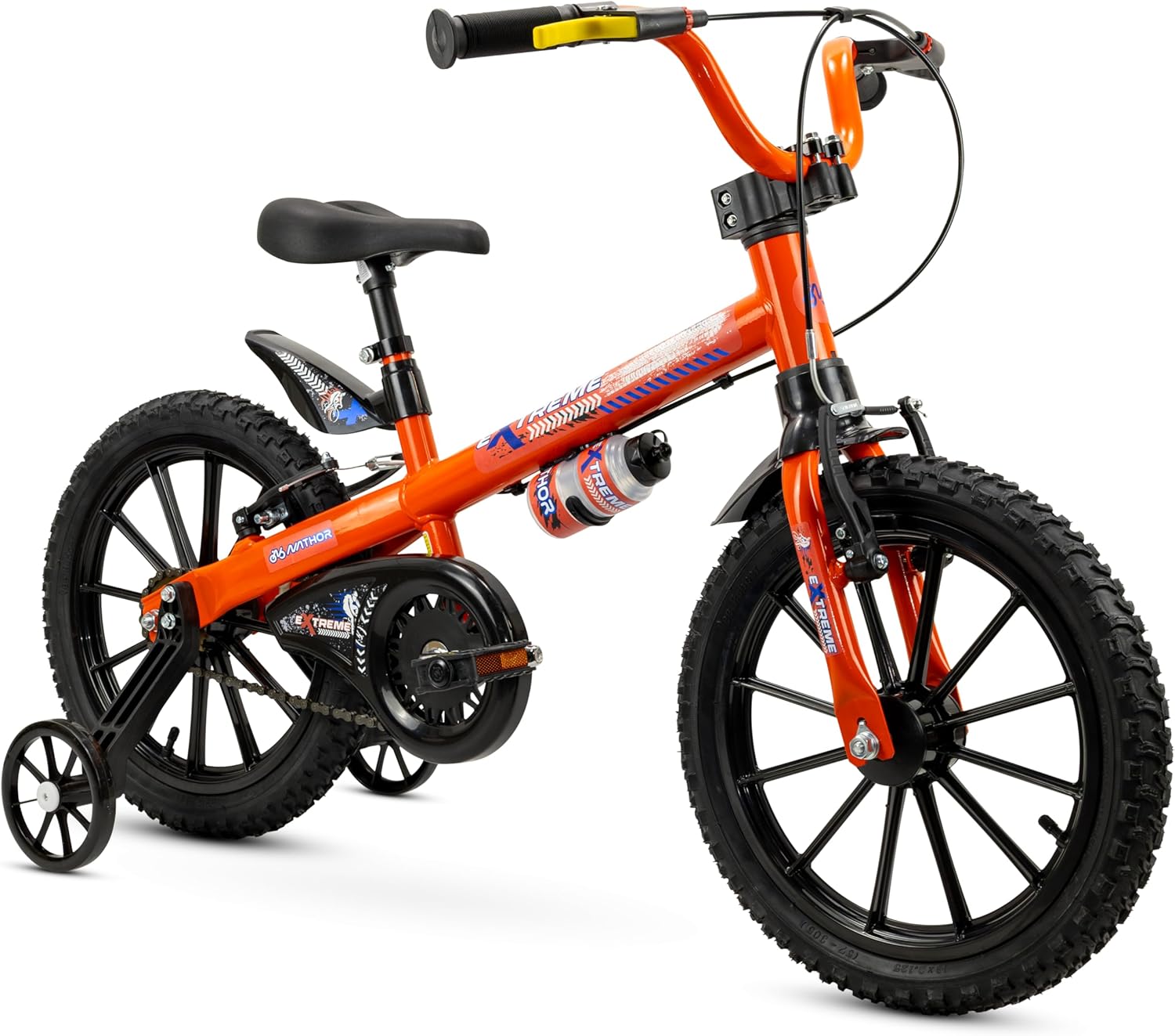 Bicicleta Infantil Nathor Extreme Aro 16 com Rodinhas Laterais 1 Bicicleta Infantil Nathor Extreme Aro 16 com Rodinhas Laterais
