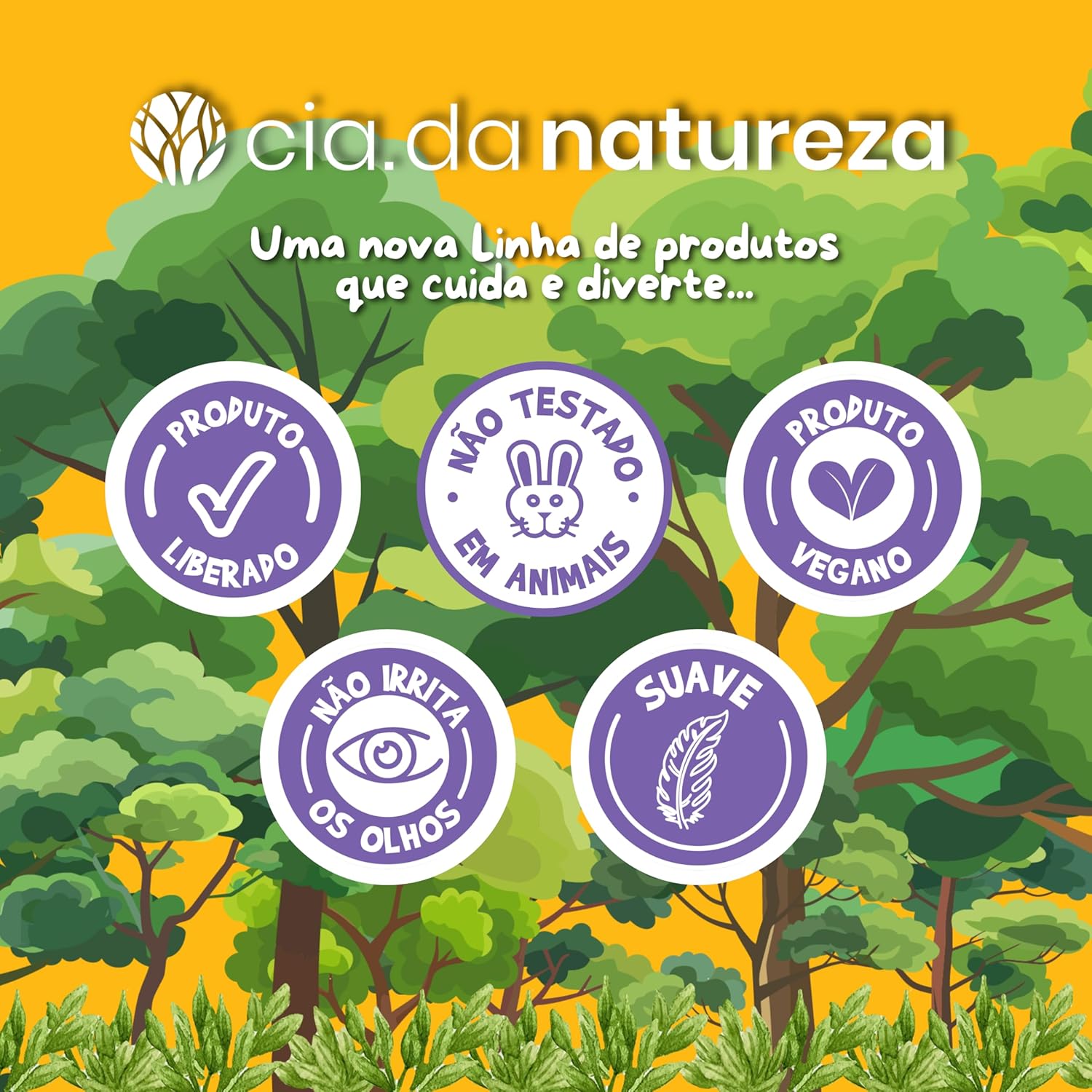Condicionador Cia da Natureza Kids Cachinhos Naturais 250ml 8 Condicionador Cia da Natureza Kids Cachinhos Naturais 250ml - Imagem 8