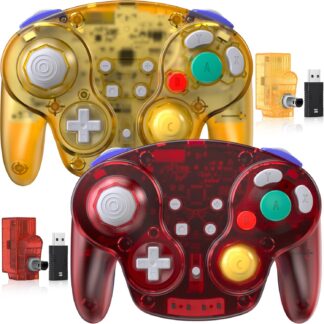 Controle Wireless SAFFUN para GameCube e Switch Recarregável