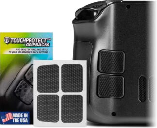 GripBacks TouchProtect Steam Deck Aderência para Botões