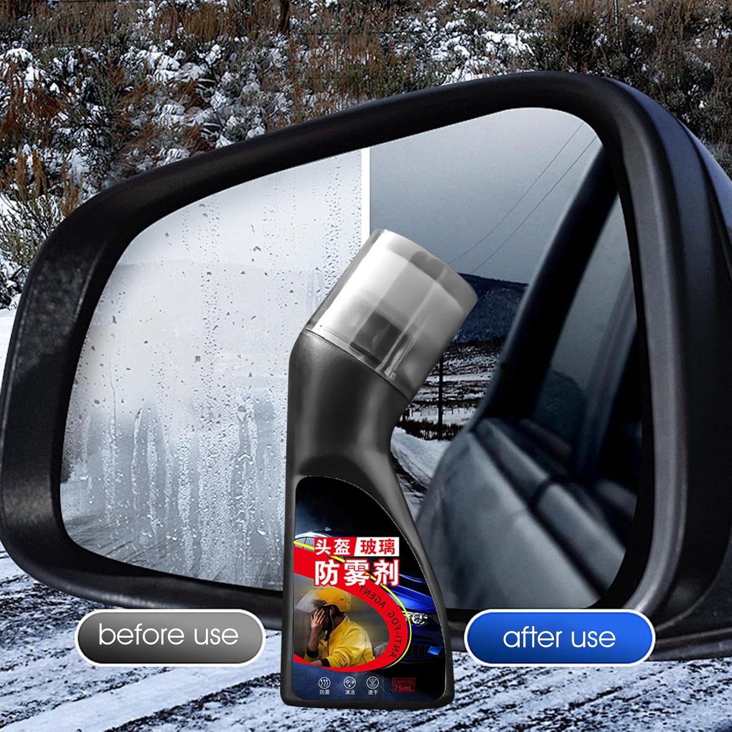 Agente Antiembaçante FASSME 70ml Spray para Vidros e Espelhos 7 Agente Antiembaçante FASSME 70ml Spray para Vidros e Espelhos - Imagem 7