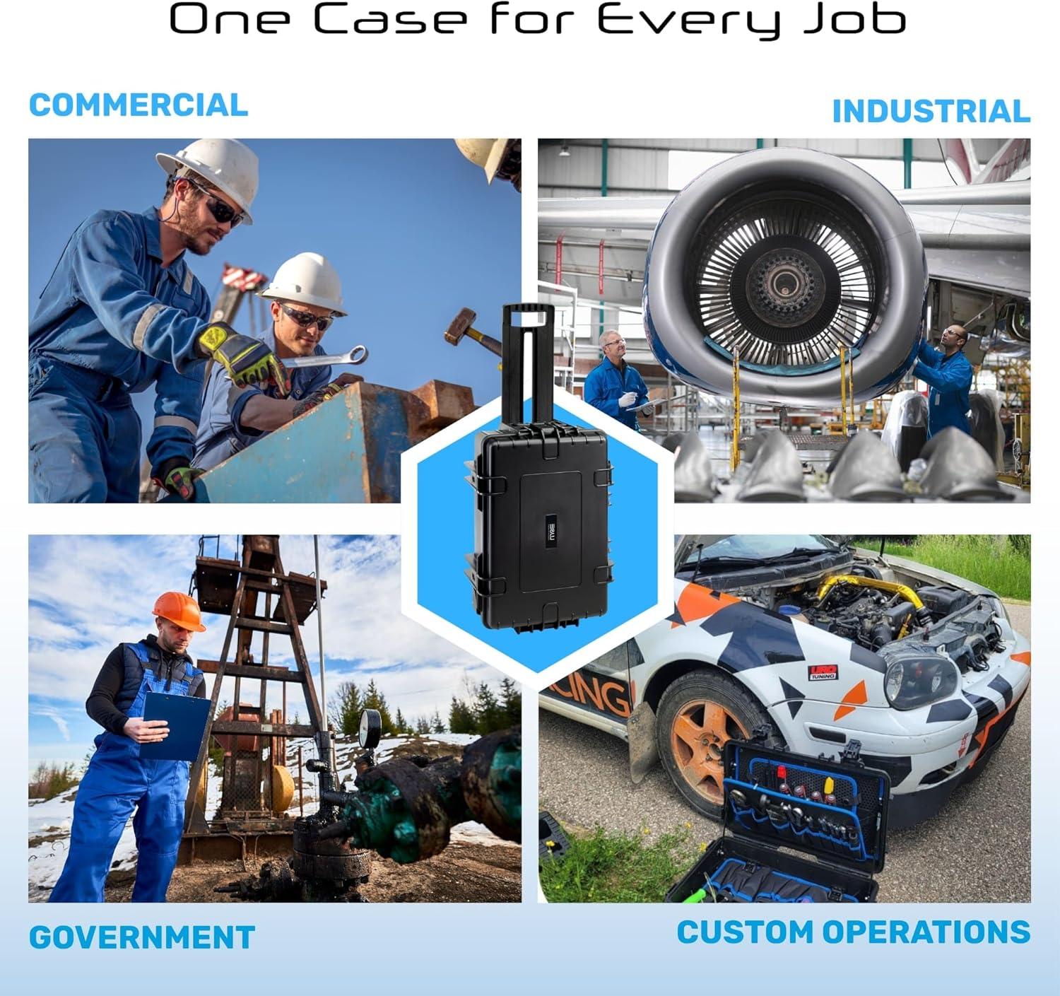 Caixa de Ferramentas B&W International Jumbo 6700 com Tabuleiros 5 Caixa de Ferramentas B&W International Jumbo 6700 com Tabuleiros - Imagem 5