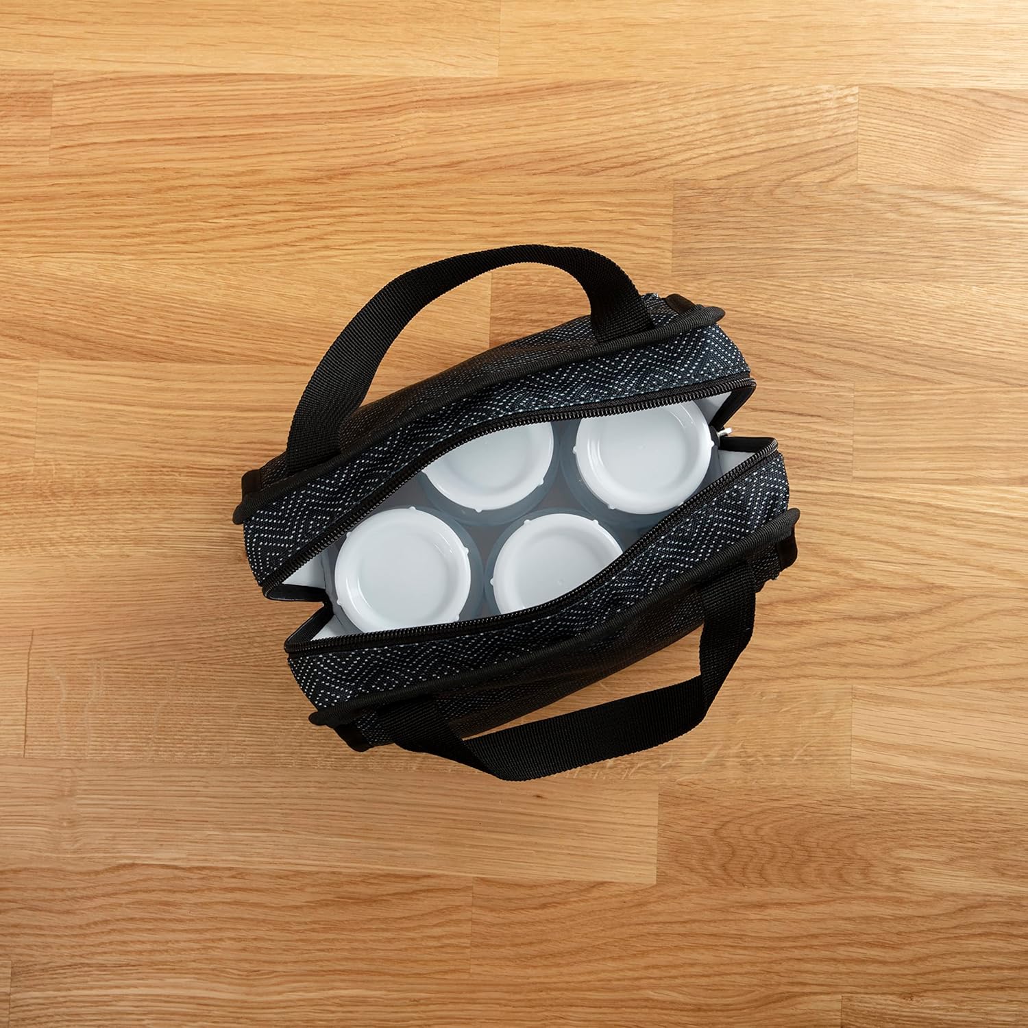 Bolsa Térmica Dr. Brown's AC226-WEB para 6 Mamadeiras Preta 6 Bolsa Térmica Dr. Brown's AC226-WEB para 6 Mamadeiras Preta - Imagem 6