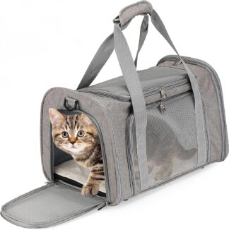 Bolsa Transporte Pet Altomex CYB-GREY para Avião até 14kg