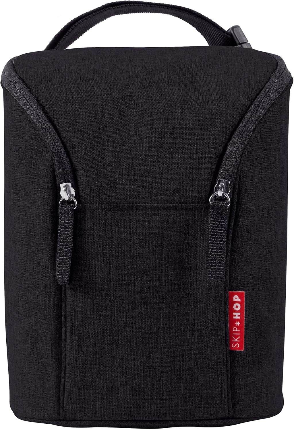 Bolsa Térmica para Mamadeira Skip Hop Double Bottle Bag Preta 1 Bolsa Térmica para Mamadeira Skip Hop Double Bottle Bag Preta
