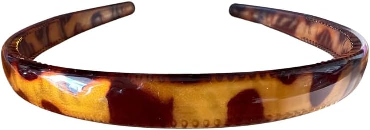 Arco Tiara de Cabelo Estampa Onça Marrom Modelo Luxo 2 Arco Tiara de Cabelo Estampa Onça Marrom Modelo Luxo - Imagem 2