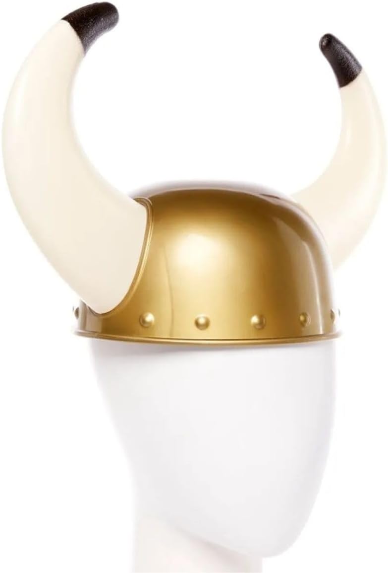 Chapéu Viking com Chifres para Fantasia Cosplay Medieval 4 Chapéu Viking com Chifres para Fantasia Cosplay Medieval - Imagem 4
