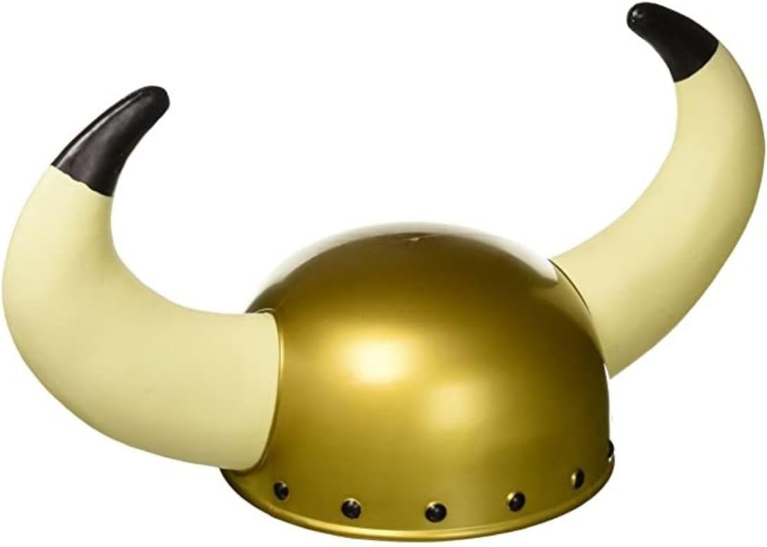 Chapéu Viking com Chifres para Fantasia Cosplay Medieval 1 Chapéu Viking com Chifres para Fantasia Cosplay Medieval