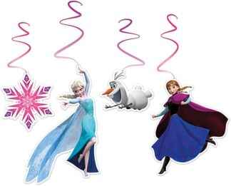 Mobile Espiral Frozen Regina Enfeite para Teto Cartonado
