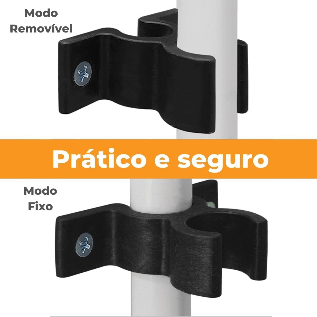 Cercado Pet Utility 8 Módulos Dobrável 98 cm para Cachorros 4 Cercado Pet Utility 8 Módulos Dobrável 98 cm para Cachorros - Imagem 4