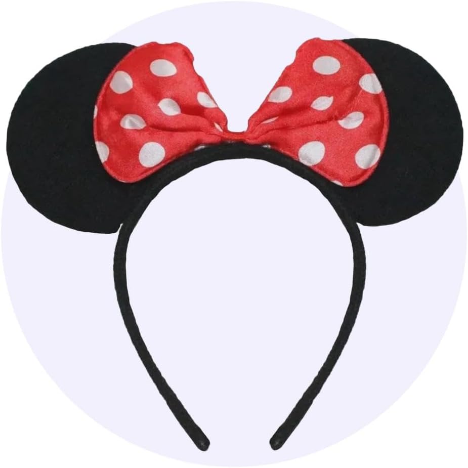Tiara Minnie com Laço Infantil Acessório para Meninas 1 Tiara Minnie com Laço Infantil Acessório para Meninas