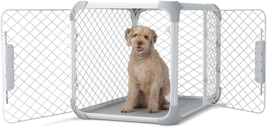 Caixa para Cães Diggs Evolv Intermediária Cinza Modular 1 Caixa para Cães Diggs Evolv Intermediária Cinza Modular