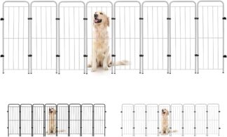 Cercado Pet Utility 8 Módulos Dobrável 98 cm para Cachorros