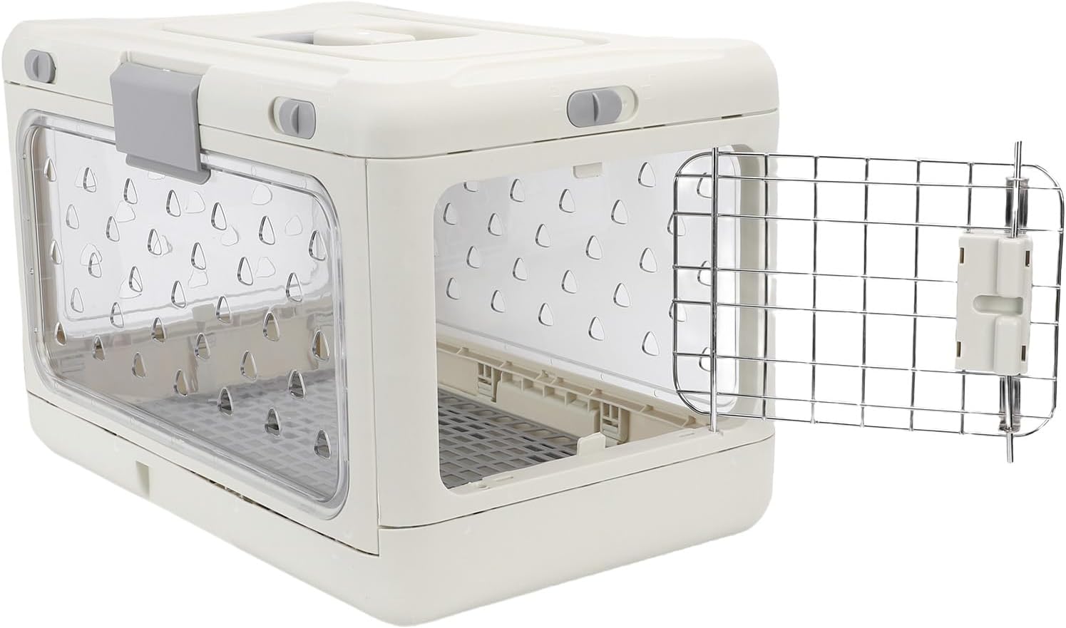 Canil para Gatos Zerodis Dobrável de Plástico para Viagem 4 Canil para Gatos Zerodis Dobrável de Plástico para Viagem - Imagem 4