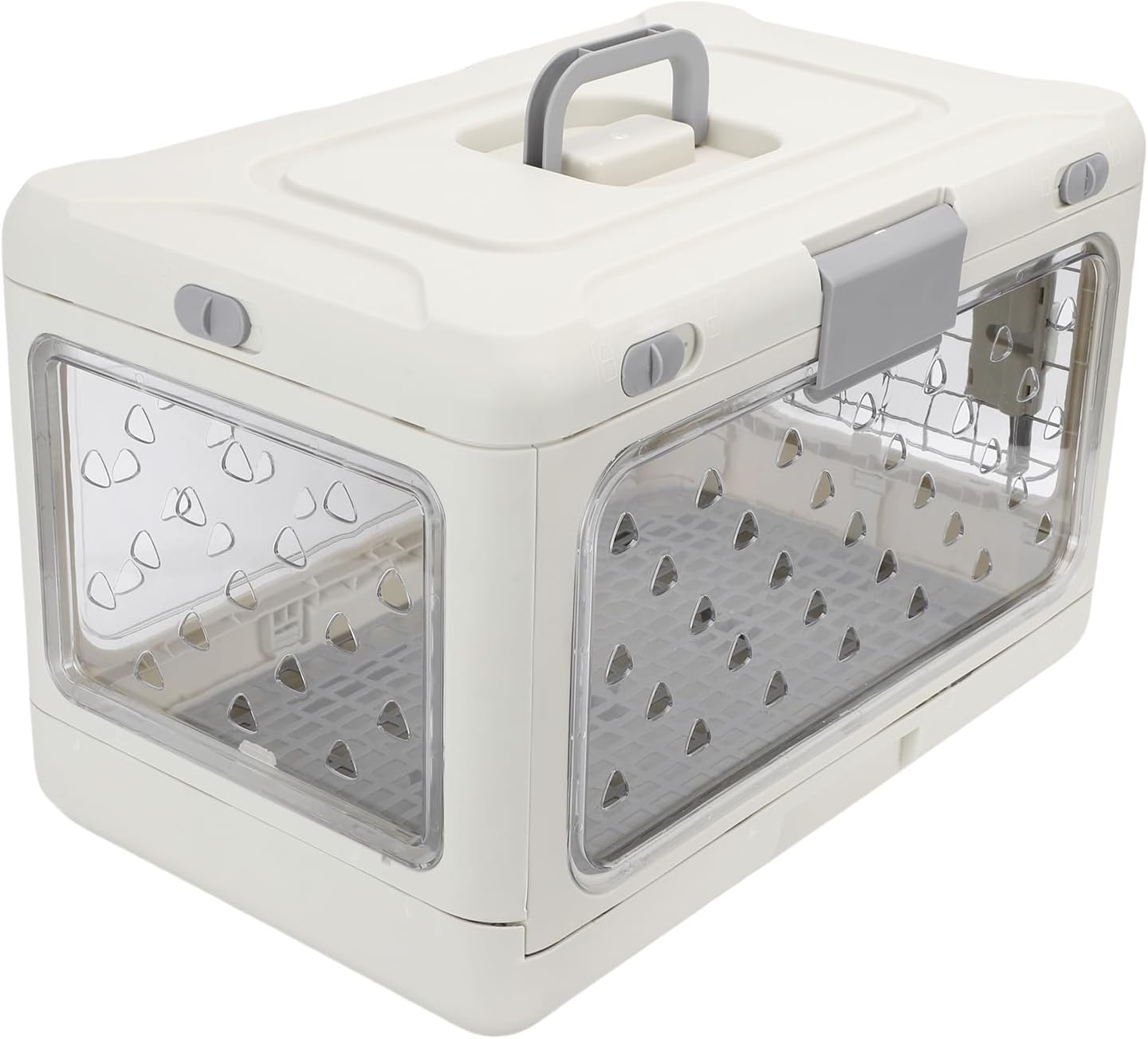 Canil para Gatos Zerodis Dobrável de Plástico para Viagem 8 Canil para Gatos Zerodis Dobrável de Plástico para Viagem - Imagem 8