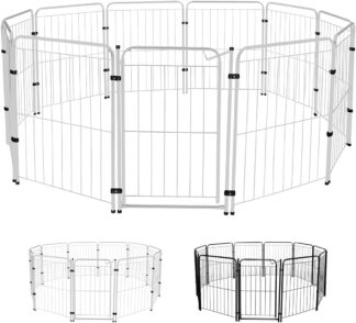 Cercado Pet Utility 10 Módulos Branco para Cachorros 82 cm
