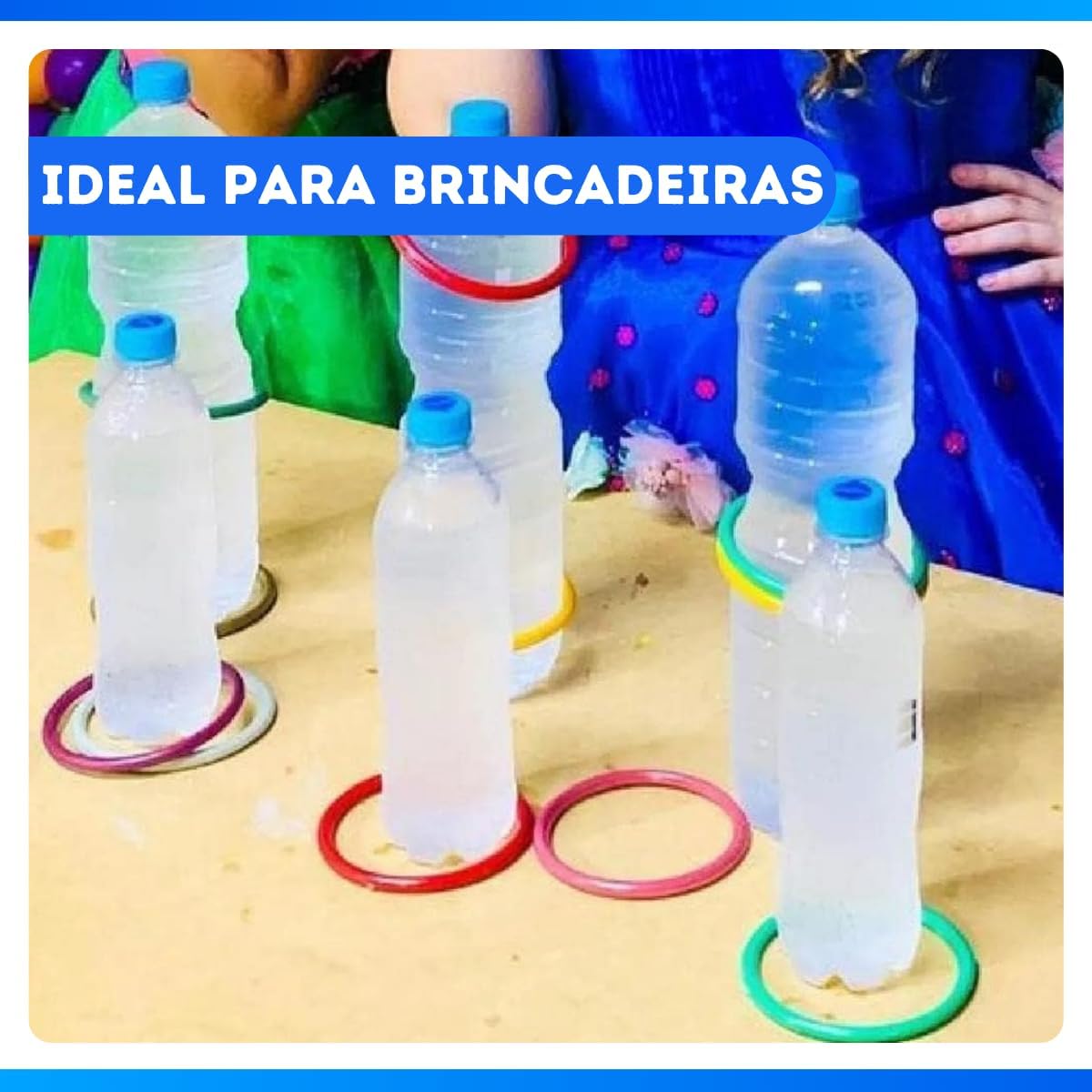 Kit Argolas Real Seda Redondo para Brinquedos e Festas Juninas 6 Kit Argolas Real Seda Redondo para Brinquedos e Festas Juninas - Imagem 6