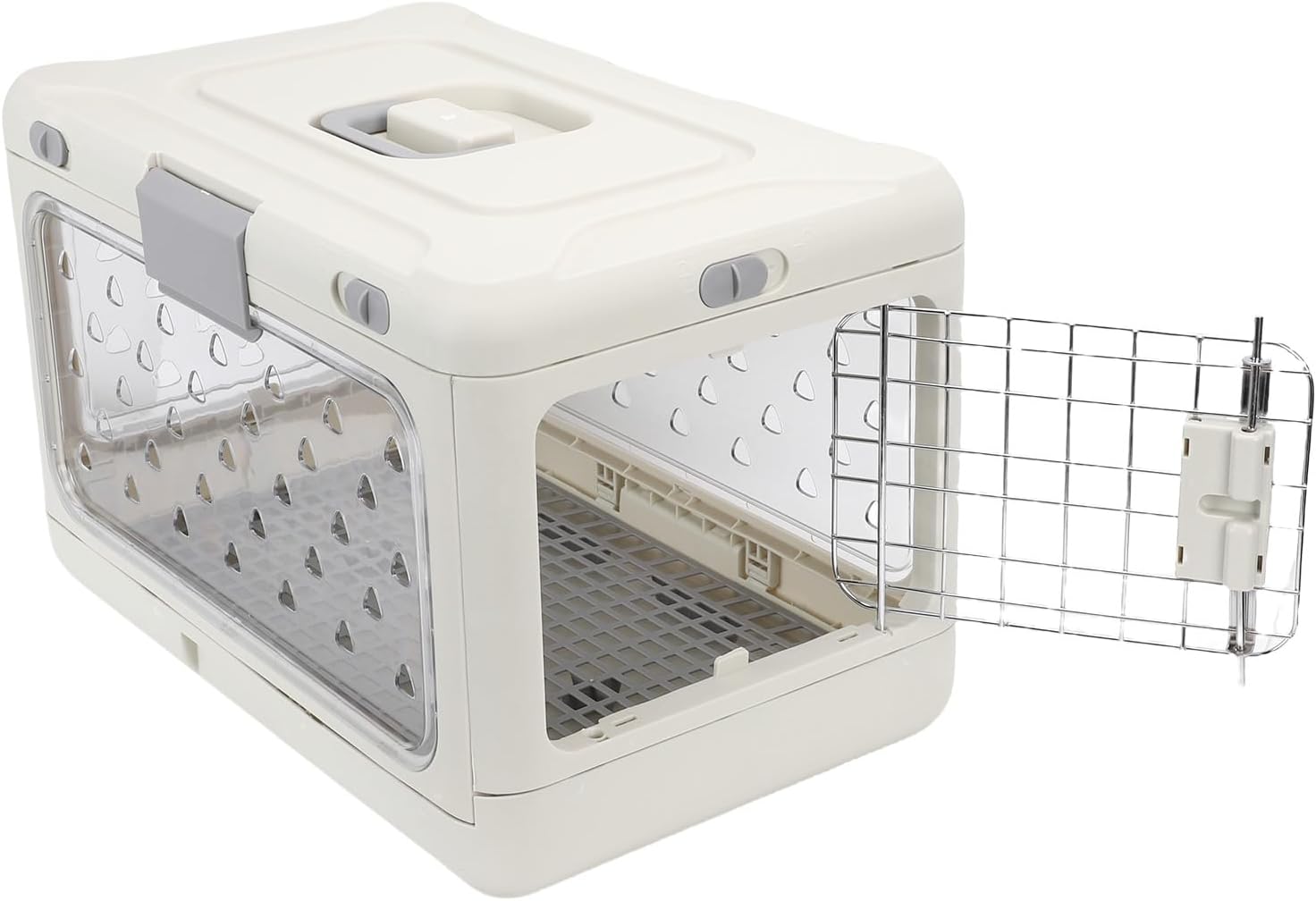 Canil para Gatos Zerodis Dobrável de Plástico para Viagem 1 Canil para Gatos Zerodis Dobrável de Plástico para Viagem