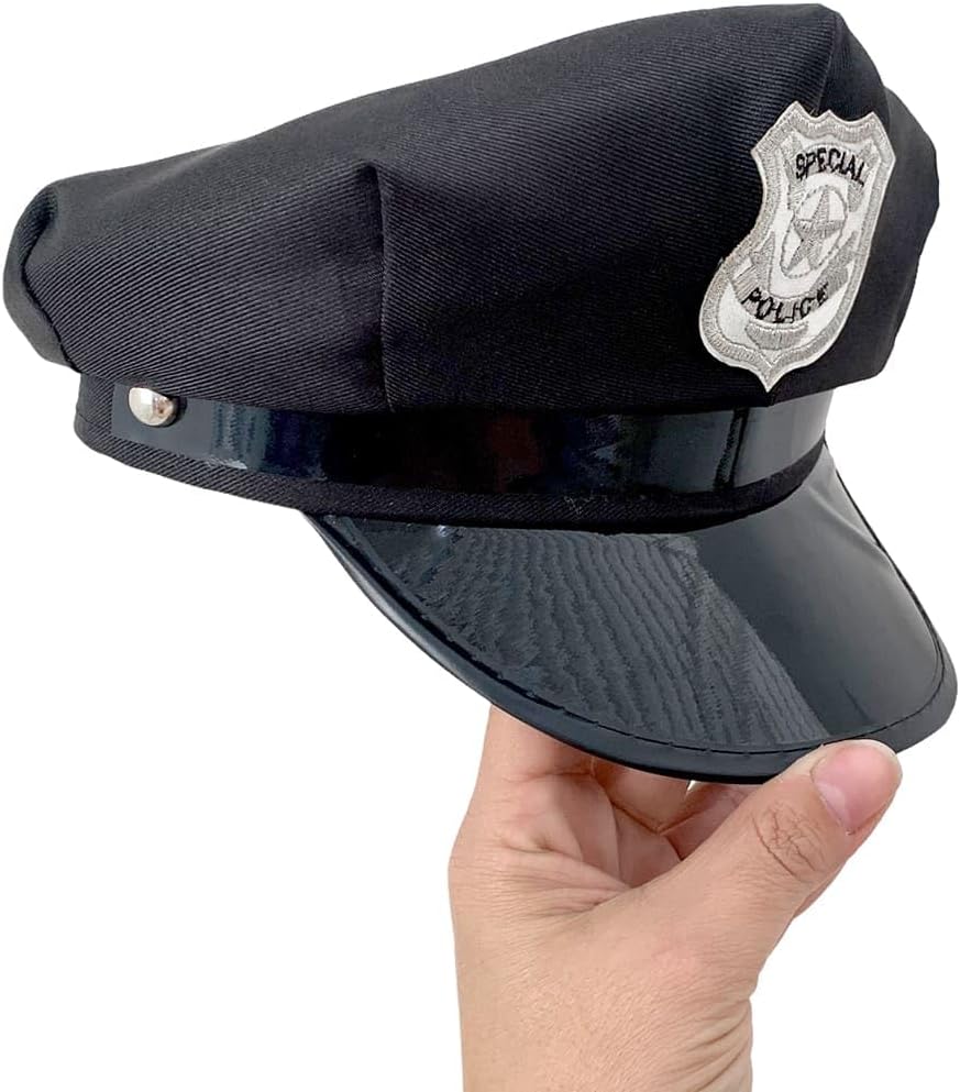 Chapéu de Policial Special Police para Fantasia e Cosplay 2 Chapéu de Policial Special Police para Fantasia e Cosplay - Imagem 2