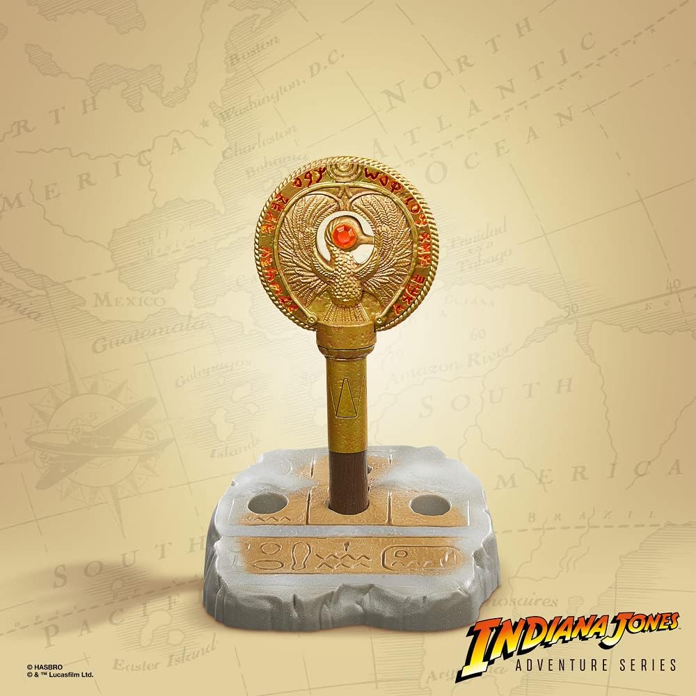 Bastão de Ra Indiana Jones Acessório Eletrônico com Luz 4 Bastão de Ra Indiana Jones Acessório Eletrônico com Luz - Imagem 4