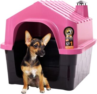 Casa de Cachorro Durapets Durahouse N.1 Rosa para Cães