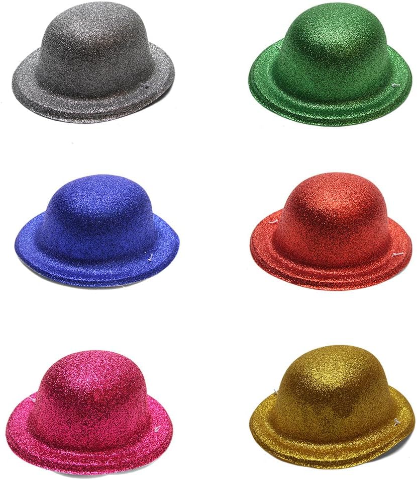 Mini Chapéu E-Store Glitter Acessório de Carnaval para Fantasia 7 Mini Chapéu E-Store Glitter Acessório de Carnaval para Fantasia - Imagem 7