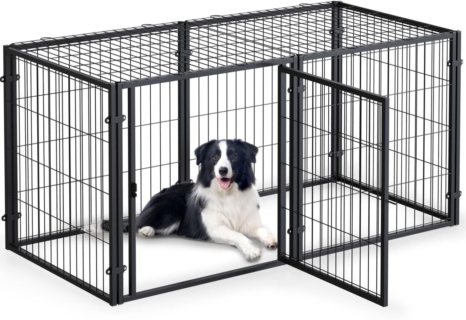 Gaiola de Metal Tarbaha para Cães Grande Resistente e Durável 1 Gaiola de Metal Tarbaha para Cães Grande Resistente e Durável