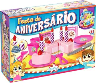 Brinquedo Crec Crec Festa de Aniversário Big Star Aprendendo