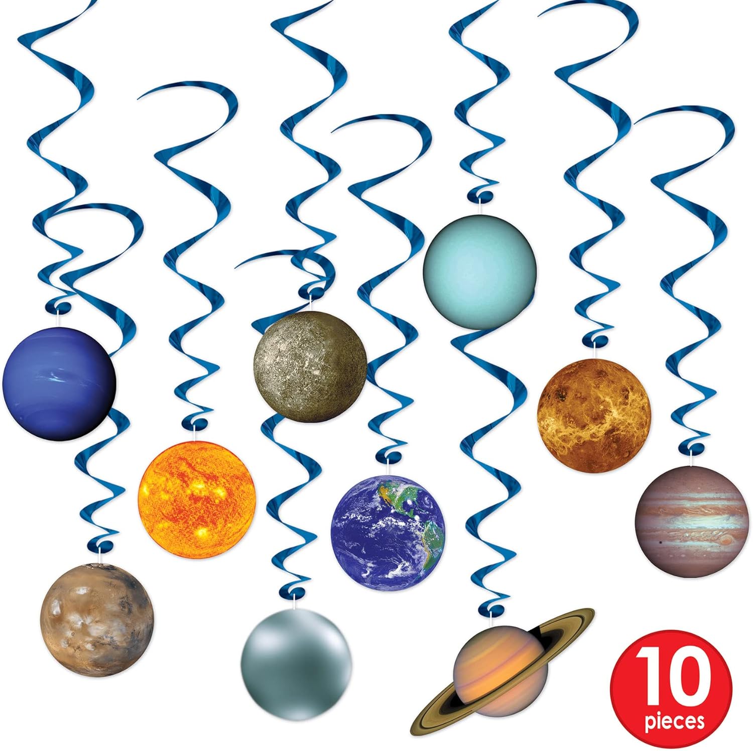 Sistema Solar Beistle Giratório Decoração Festa Espacial 2 Sistema Solar Beistle Giratório Decoração Festa Espacial - Imagem 2