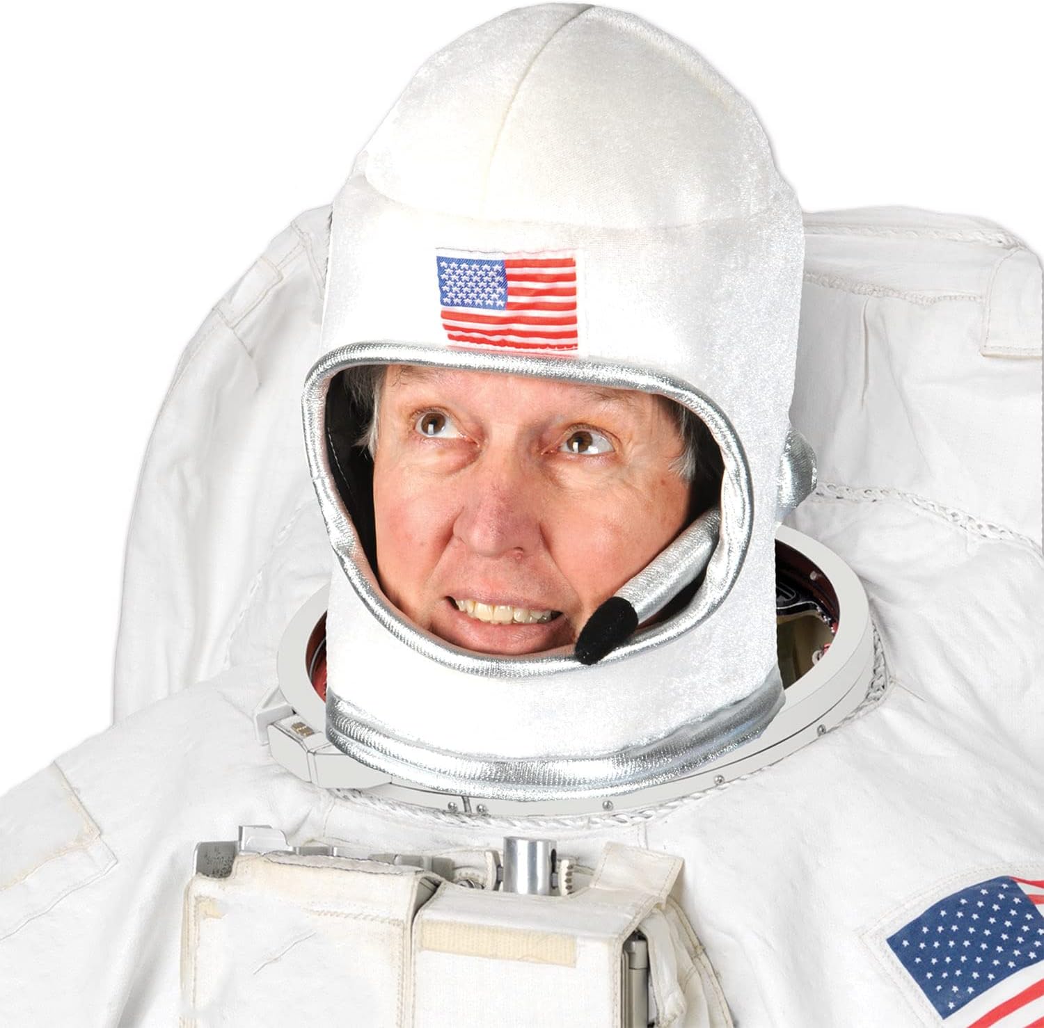 Capacete de Astronauta Beistle Pelúcia Festa Tema Espacial 2 Capacete de Astronauta Beistle Pelúcia Festa Tema Espacial - Imagem 2