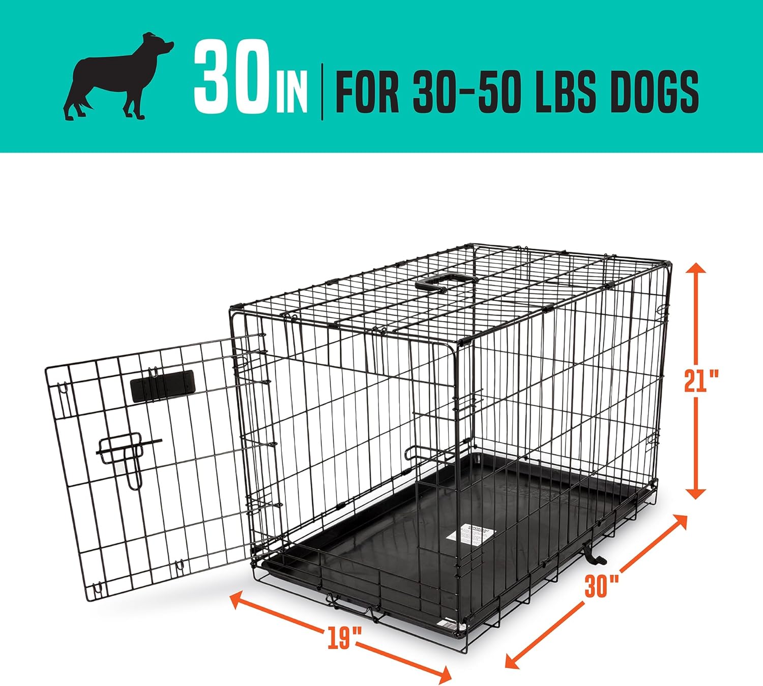 Gaiola para Cães Precision Pet Provalue Dobrável 76cm 4 Gaiola para Cães Precision Pet Provalue Dobrável 76cm - Imagem 4