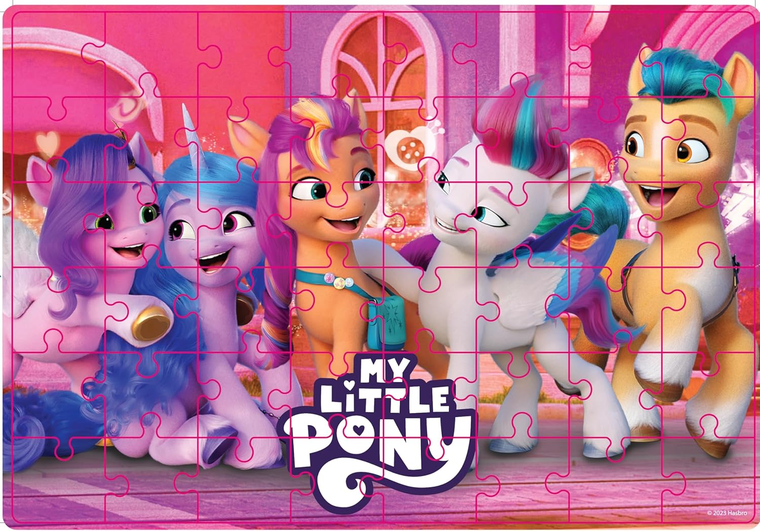 Quebra Cabeça Gigante Mimo Brinquedos My Little Pony 48 Peças 2 Quebra Cabeça Gigante Mimo Brinquedos My Little Pony 48 Peças - Imagem 2